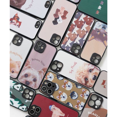 iPhoneシリコンケース カバー  ワンちゃんデザインアソート 犬 （その他22）｜詳細画像