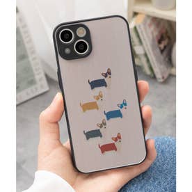 iPhoneシリコンケース カバー  ワンちゃんデザインアソート 犬 （その他18）