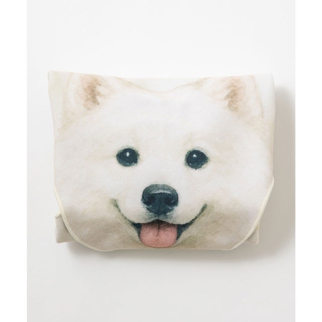 犬・猫 柄 らくらく手間なし風呂敷 くっつく マジックタオル 40x40cm （その他35）