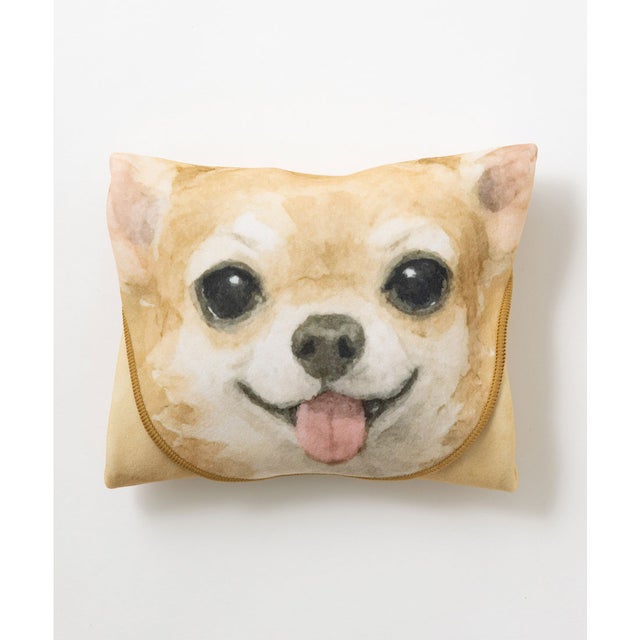 犬・猫 柄 らくらく手間なし風呂敷 くっつく マジックタオル 40x40cm （その他24）