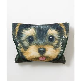 犬・猫 柄 らくらく手間なし風呂敷 くっつく マジックタオル 40x40cm （B）