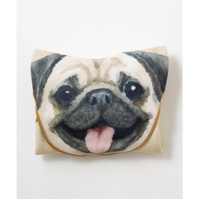 犬・猫 柄 らくらく手間なし風呂敷 くっつく マジックタオル 40x40cm （その他30）