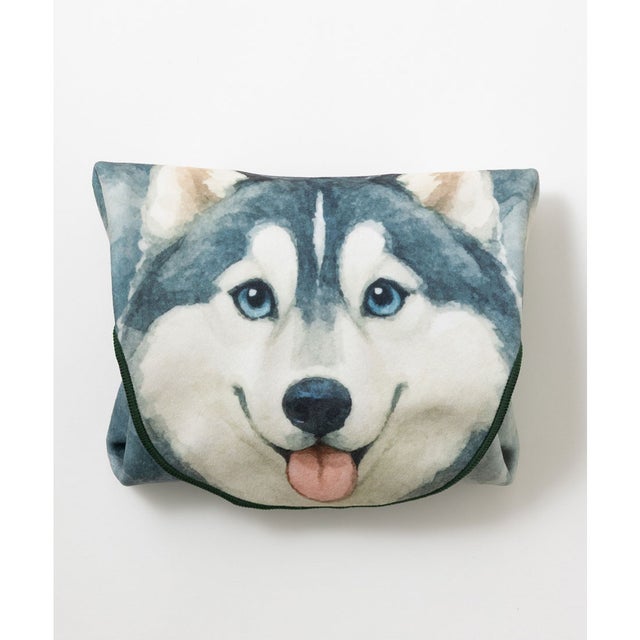 犬・猫 柄 らくらく手間なし風呂敷 くっつく マジックタオル 40x40cm （その他34）