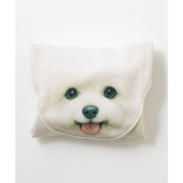 犬・猫 柄 らくらく手間なし風呂敷 くっつく マジックタオル 40x40cm （その他22）