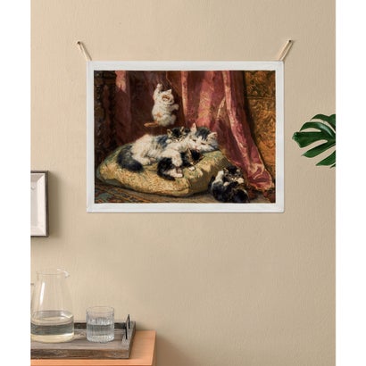 ジュビリー Jubilee 猫の名画 アートファブリックポスター （その他5）｜詳細画像