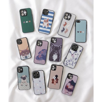 iPhoneシリコンケース カバー  ワンちゃんデザインアソート 犬 （その他14）｜詳細画像