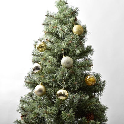 クリスマスツリー オーナメントボール 6cm 12個 セット クリスマスツリー オーナメント （シルバー）｜詳細画像