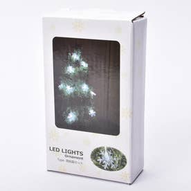 クリスマスツリー オーナメントライト クリスマスツリー オーナメント （雪結晶）