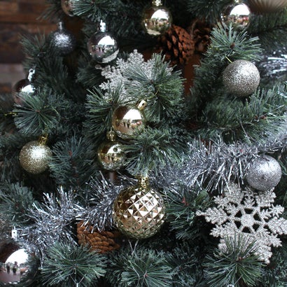 クリスマスツリー オーナメント 115個 セット クリスマスツリー オーナメント （シャンパンゴールド）｜詳細画像