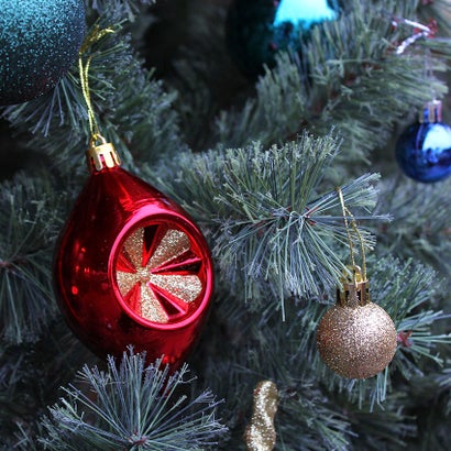 クリスマスツリー オーナメント 102個 セット クリスマスツリー オーナメント （レッド×グリーン×ゴールド）｜詳細画像