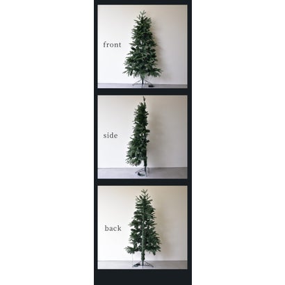 ハーフ＆コーナー2way ツリー 150cm クリスマスツリー （ヌードハーフツリー150）｜詳細画像