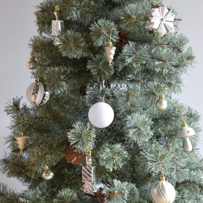 クリスマス オーナメント 52個セット クリスマスツリー オーナメント （シャンパンゴールド）｜詳細画像