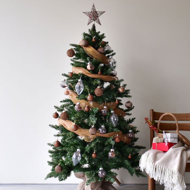 モダンツリーフルセット 150cm クリスマスツリー （ブロンズ）