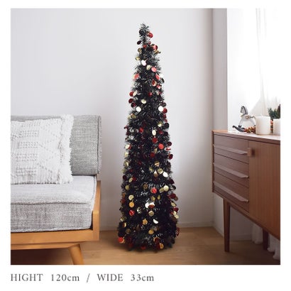 150cm POP-UP DRESSTREE クリスマスツリー （グリーン）｜詳細画像