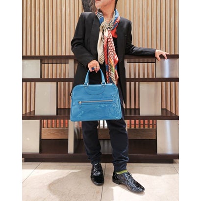 【正規取扱店】ジャック ル コー JACQUES LE CORRE LISBON SMALL バッグ （Turquoise）｜詳細画像
