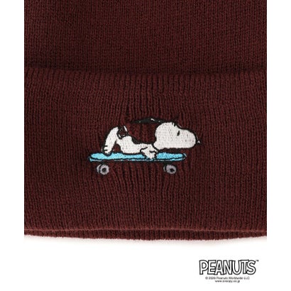 PEANUTS HUG ニットキャップ （レッド3）｜詳細画像