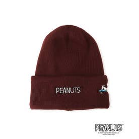 PEANUTS HUG ニットキャップ （レッド3）