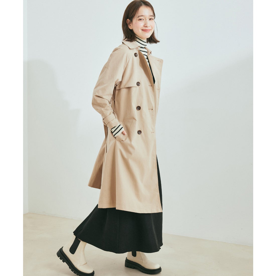 JAYRO ダッフルコート ロングコート ベージュ コート アウター 