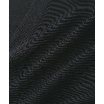 サイドプリーツロングカーディガン   N22－105 （ブラック）｜詳細画像