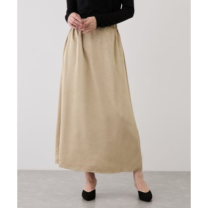 ジャイロ JAYRO サテンAラインスカート （ブラック）｜詳細画像