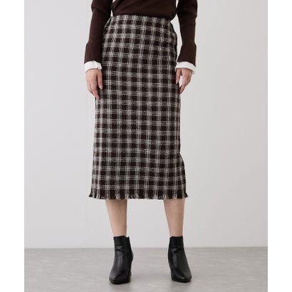 ジャイロ JAYRO 後ろスリットフリンジナロースカート （ブラウン ）｜詳細画像