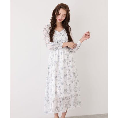 ジャイロ JAYRO ピンタック長袖ワンピース （ホワイト ）｜詳細画像
