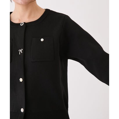 アソートボタンカーディガン （レッド）｜詳細画像