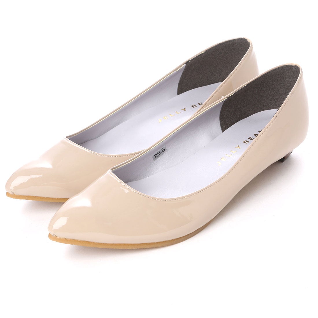 SHOE・PLAZA ジェリービーンズ JELLY BEANS ローヒールパンプス M335 