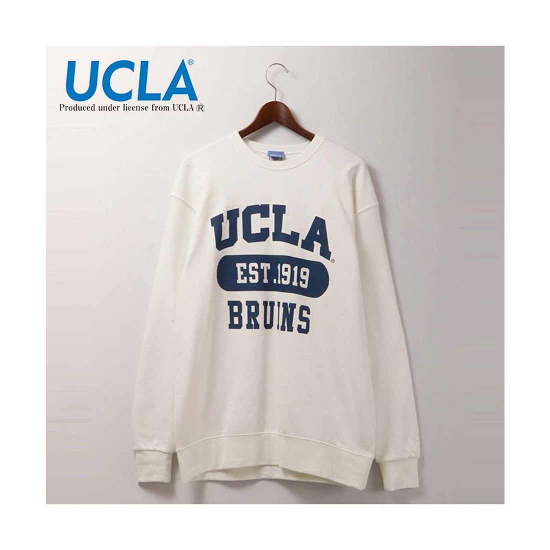 ジェーイーモーガン JEMORGAN 330g/㎡裏毛 UCLA 大学スウェット 