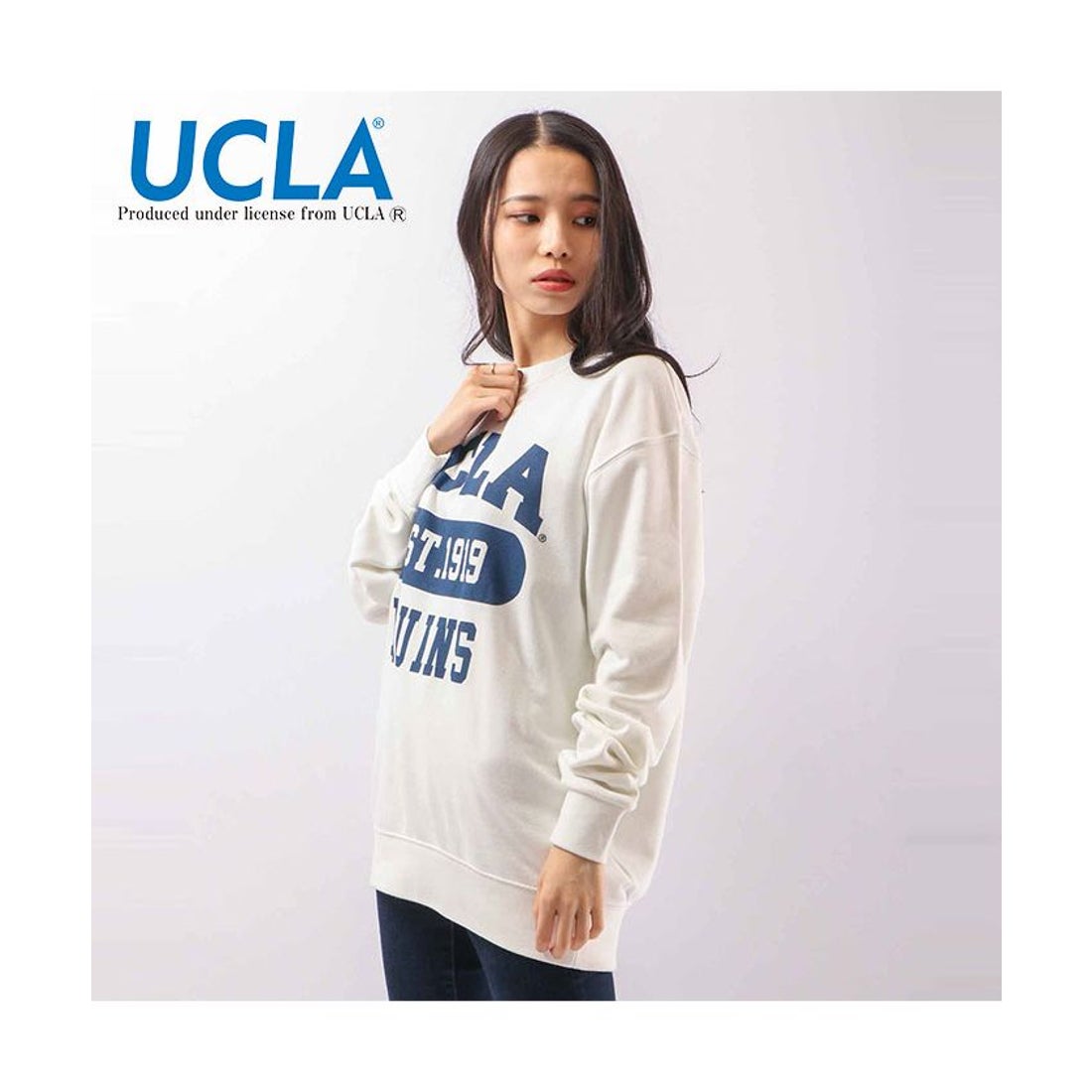 ジェーイーモーガン JEMORGAN 330g/㎡裏毛 UCLA 大学スウェット 
