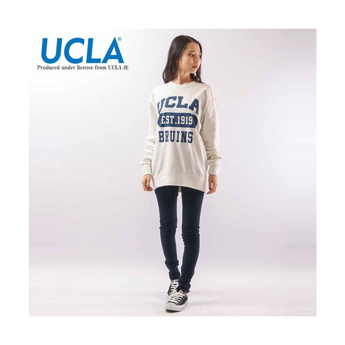 ジェーイーモーガン JEMORGAN 330g/㎡裏毛 UCLA 大学スウェット 