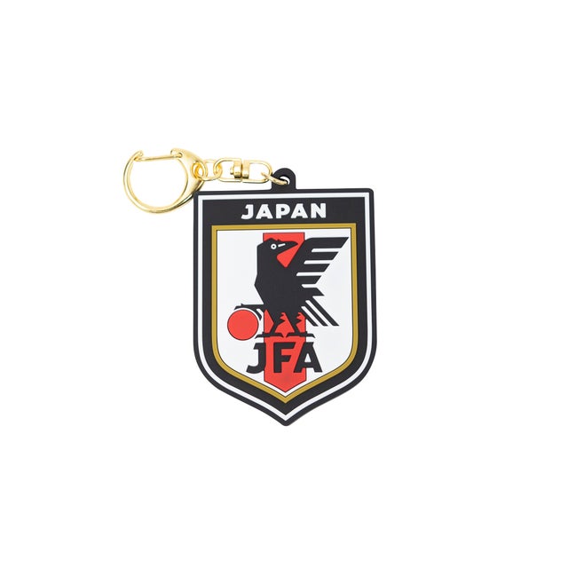 日本代表 エンブレムラバーキーホルダー