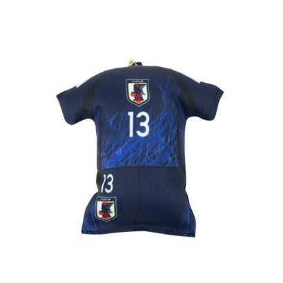 サッカー日本代表 中村敬斗 13番 Tシャツ キーホルダーセット JFA 日本代表 プレーヤーズユニ型クッションキーホルダー #13.中村敬斗