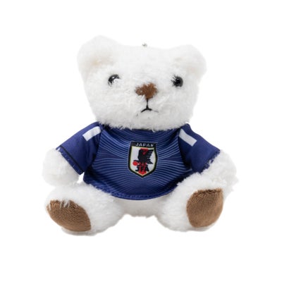 日本代表 ユニフォームベアキーホルダー（SAMURAI BLUE）｜詳細画像