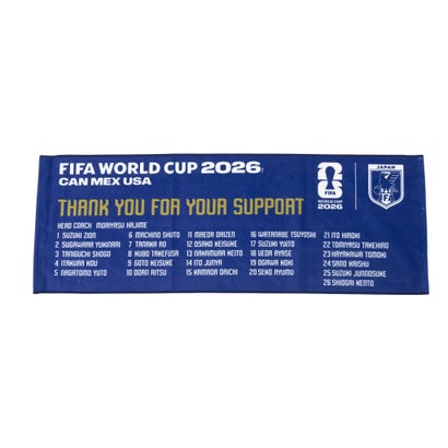 日本代表 THANKS フェイスタオル (FIFA 2026)｜詳細画像