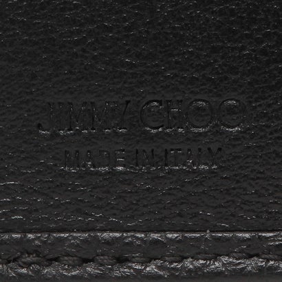 ジミー チュー JIMMY CHOO 三つ折り財布 ビアーレ ミニ財布 ブラック メンズ JIMMY CHOO BEALE EMG （BLACK）｜詳細画像