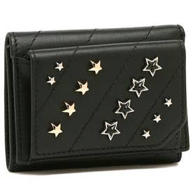 三つ折り財布 ビアーレ ミニ財布 ブラック メンズ レディース BEALE RCX BLKGO （マルチカラー）