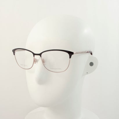 ジミー チュー JIMMY CHOO メガネ 眼鏡 アイウェア レディース メンズ （ブラウン/ゴールド）｜詳細画像