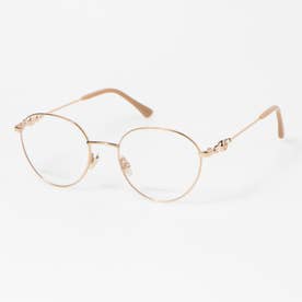メガネ 眼鏡 アイウェア レディース メンズ （ゴールド/ヌード）
