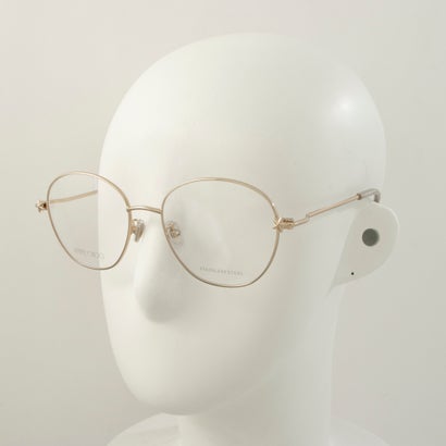 ジミー チュー JIMMY CHOO メガネ 眼鏡 アイウェア レディース メンズ （ゴールド）｜詳細画像