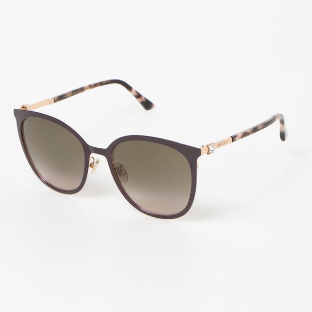ジミー チュー JIMMY CHOO サングラス レディース メンズ （パープル 