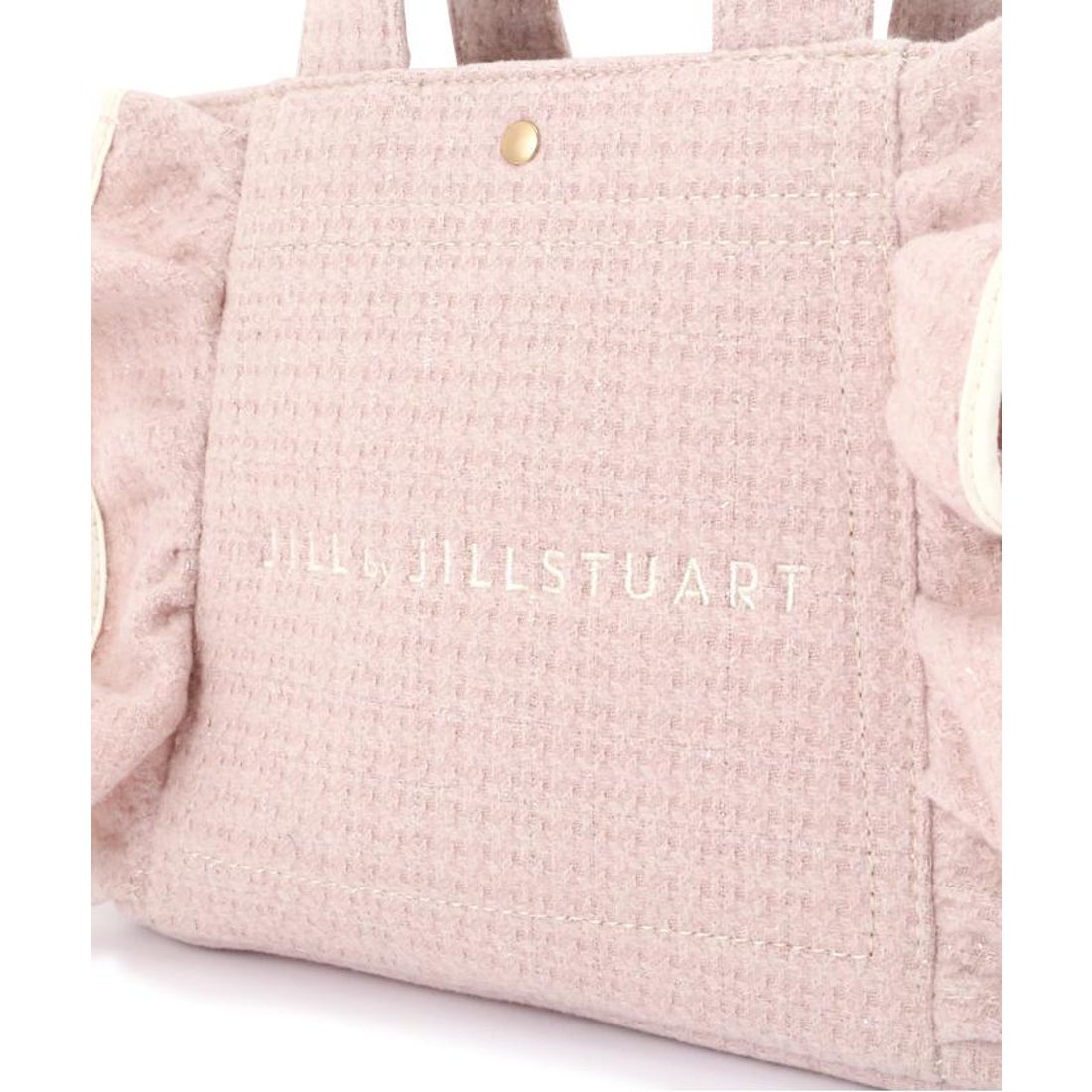 ジルバイジルスチュアート JILL by JILLSTUART ツイードフリルトート