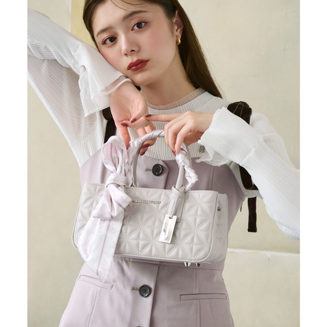 ジルバイジルスチュアート JILL by JILLSTUART スカーフキルティング 