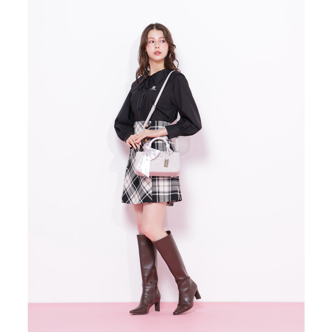 ジルバイジルスチュアート JILL by JILLSTUART スカーフキルティング 