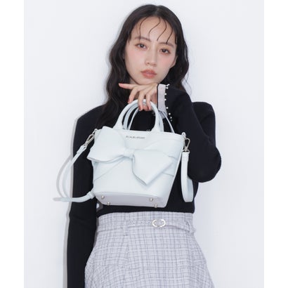 ジルバイジルスチュアート JILL by JILLSTUART ノットリボンミニトートバッグ （ホワイトドット1）｜詳細画像