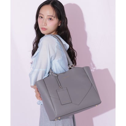 ジルバイジルスチュアート JILL by JILLSTUART ハートカッティングA4トート （ベージュ）｜詳細画像