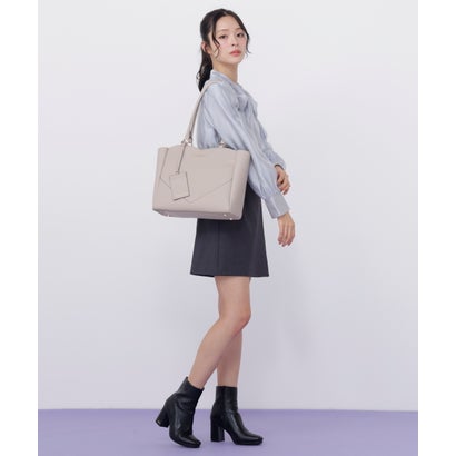 ジルバイジルスチュアート JILL by JILLSTUART ハートカッティングA4トート （ベージュ）｜詳細画像