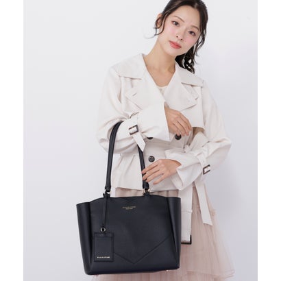 ジルバイジルスチュアート JILL by JILLSTUART ハートカッティングA4トート （ベージュ）｜詳細画像