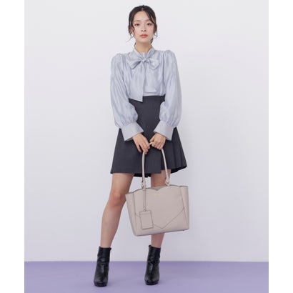 ジルバイジルスチュアート JILL by JILLSTUART ハートカッティングA4トート （ブラック）｜詳細画像