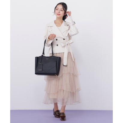 ジルバイジルスチュアート JILL by JILLSTUART ハートカッティングA4トート （ブラック）｜詳細画像